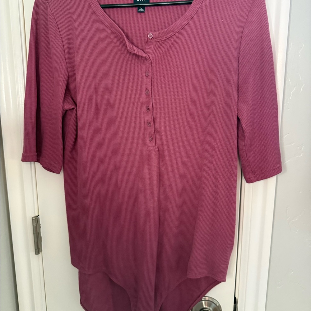 Gap button up bodysuit